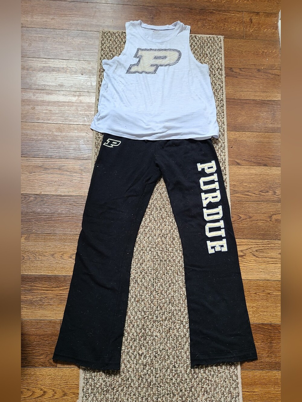 Purdue Set Womens Tank L - Sweatpants M